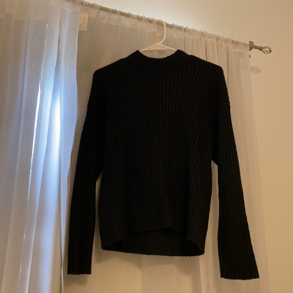 Soft black sweater
